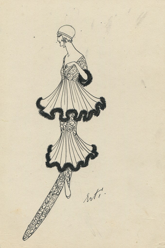 Early Fashion Design For Paul Poiret – Erte